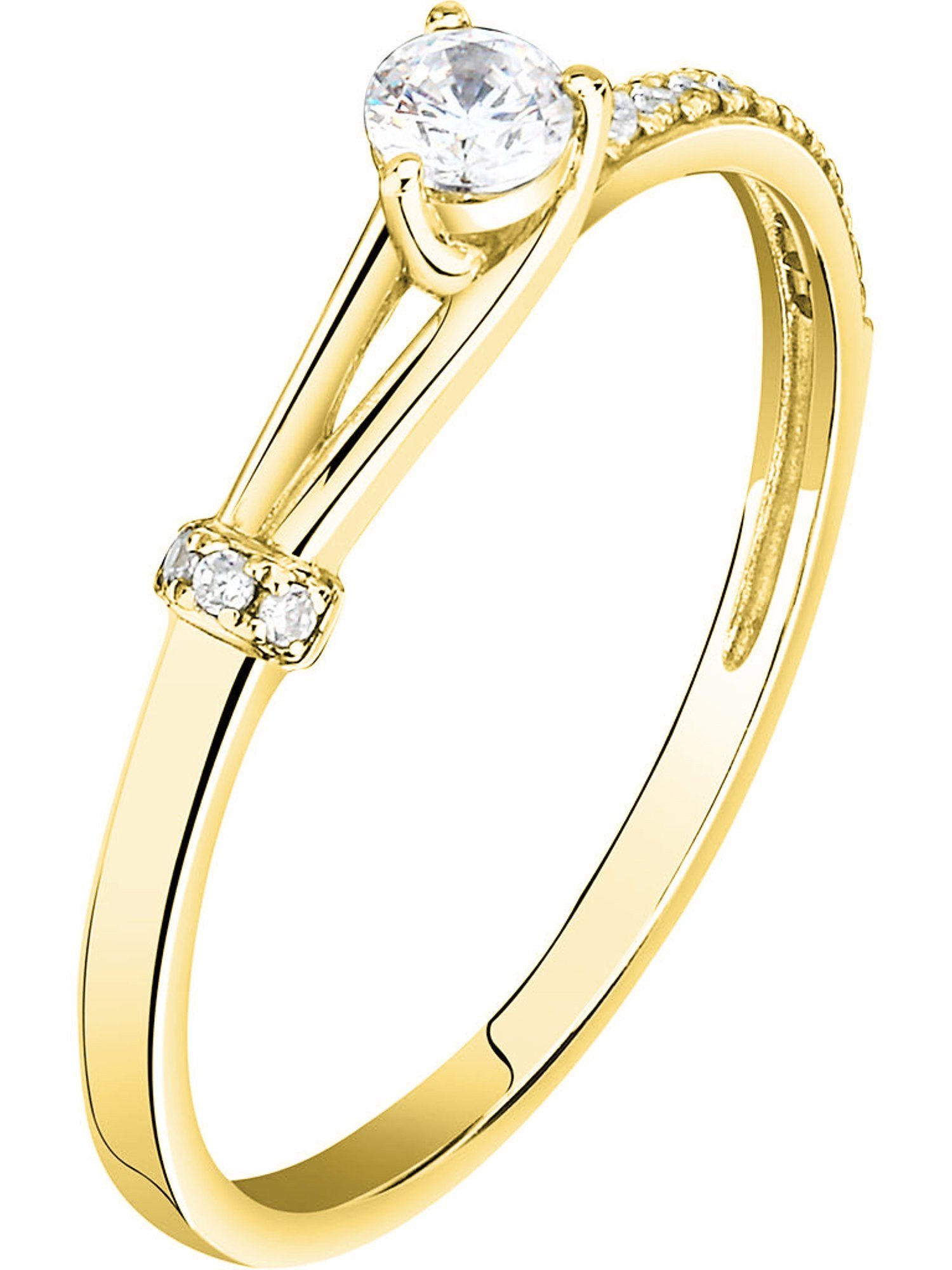 CHRIST Diamantring CHRIST Damen-Damenring 585er Gelbgold günstig online kaufen
