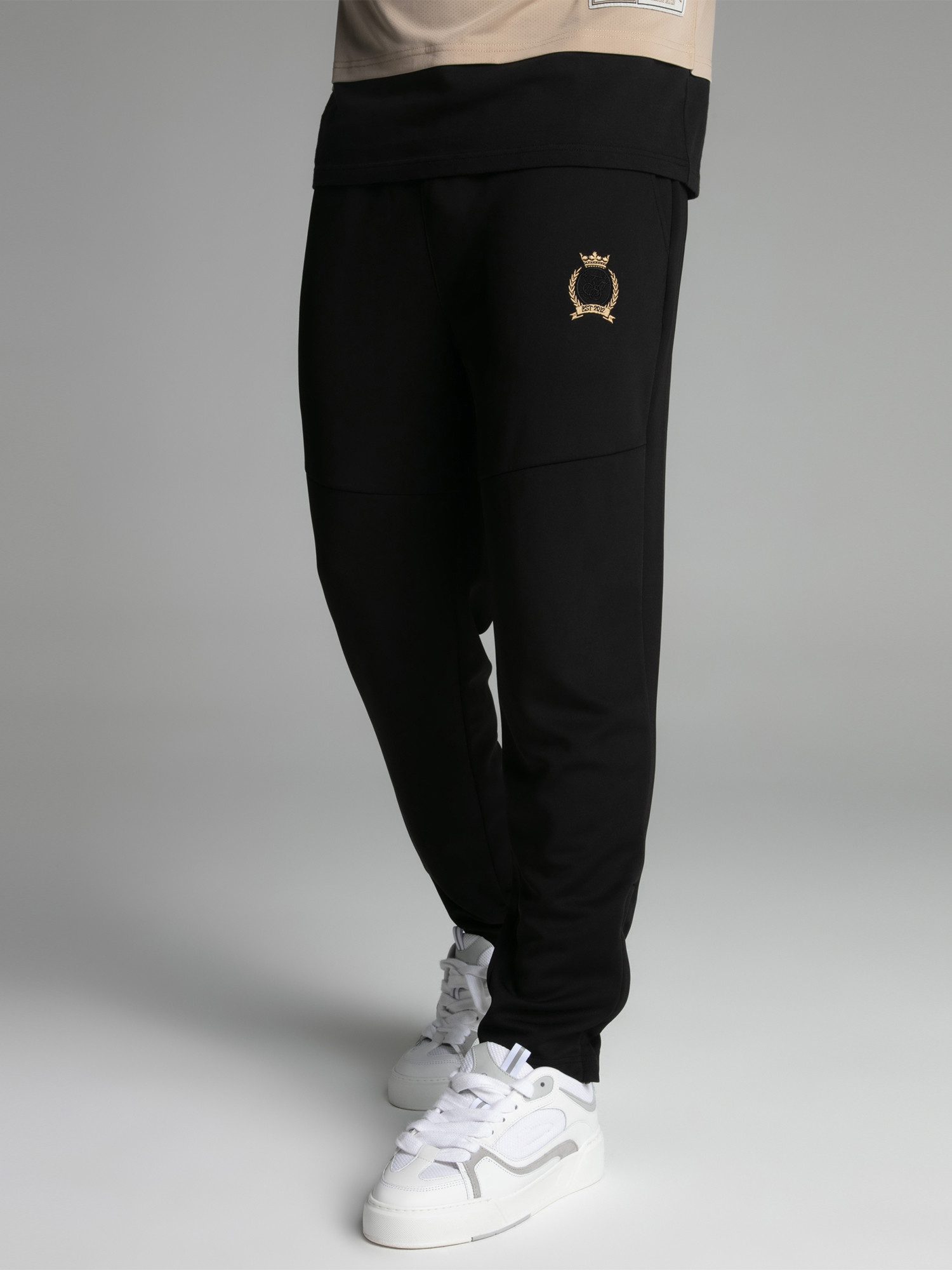 Siksilk Sweathose SikSilk Herren Schwarze Trainingshose günstig online kaufen