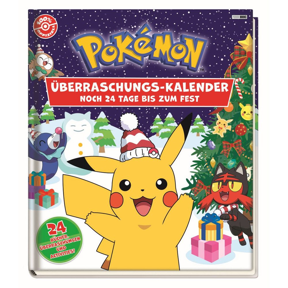 Panini Календари Pokémon - Überraschungs-Kalender - Noch 24 Tage bis zum Fest