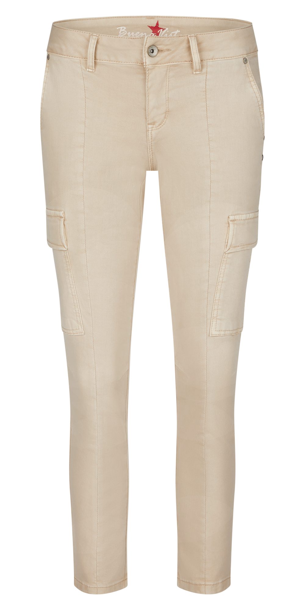 Stretch-Jeans BUENA VISTA CARGO 7/8 kitt 2504 B5648 4141.8519 - Stretch Twill