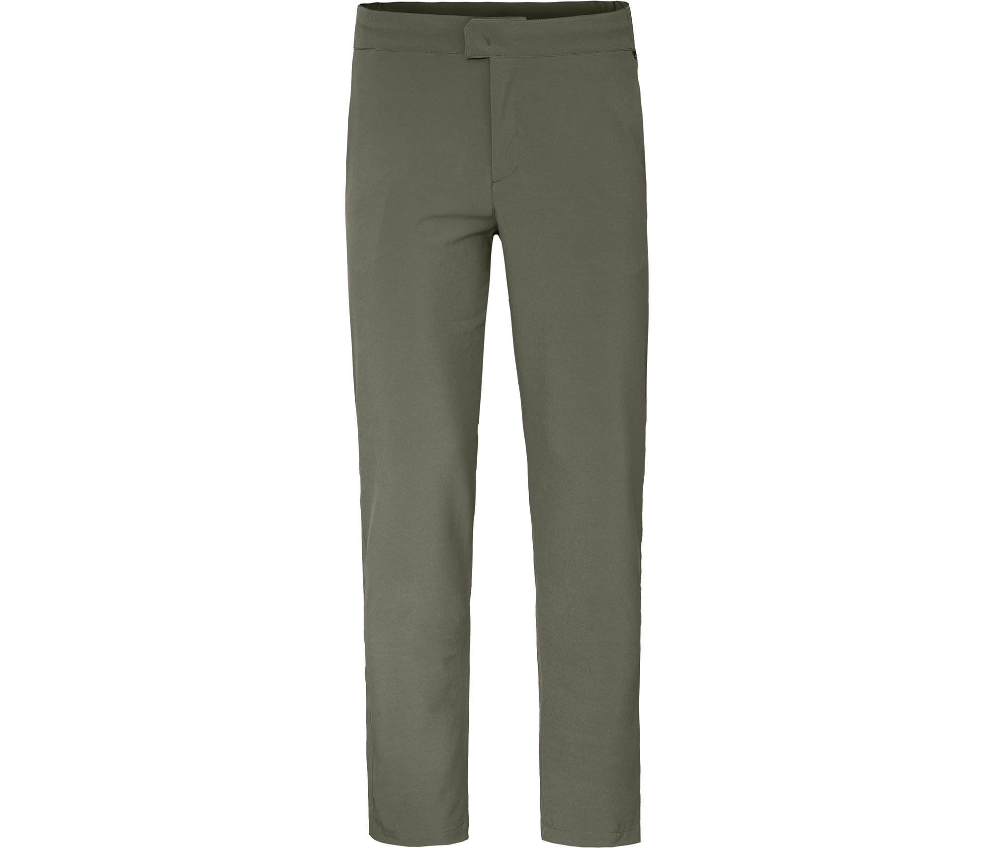 Bergson Outdoorhose SORTLAND Herren Wanderhose, recycelt, universell nutzbar, super bequem, Normalgrößen, grau/grün