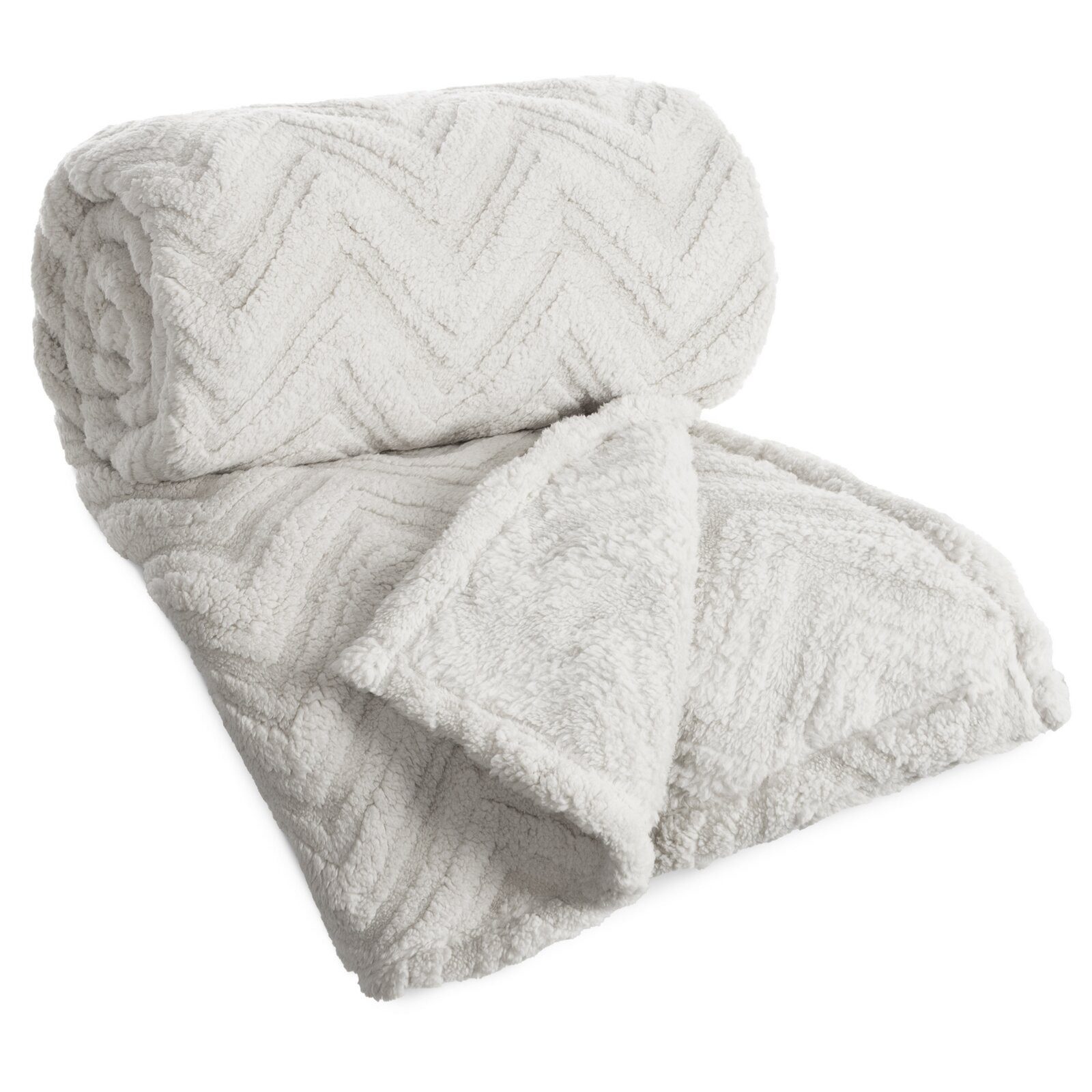 Wohndecke HYGGE Kuscheldecke mit Fischgrät-Struktur, Design91, günstig online kaufen