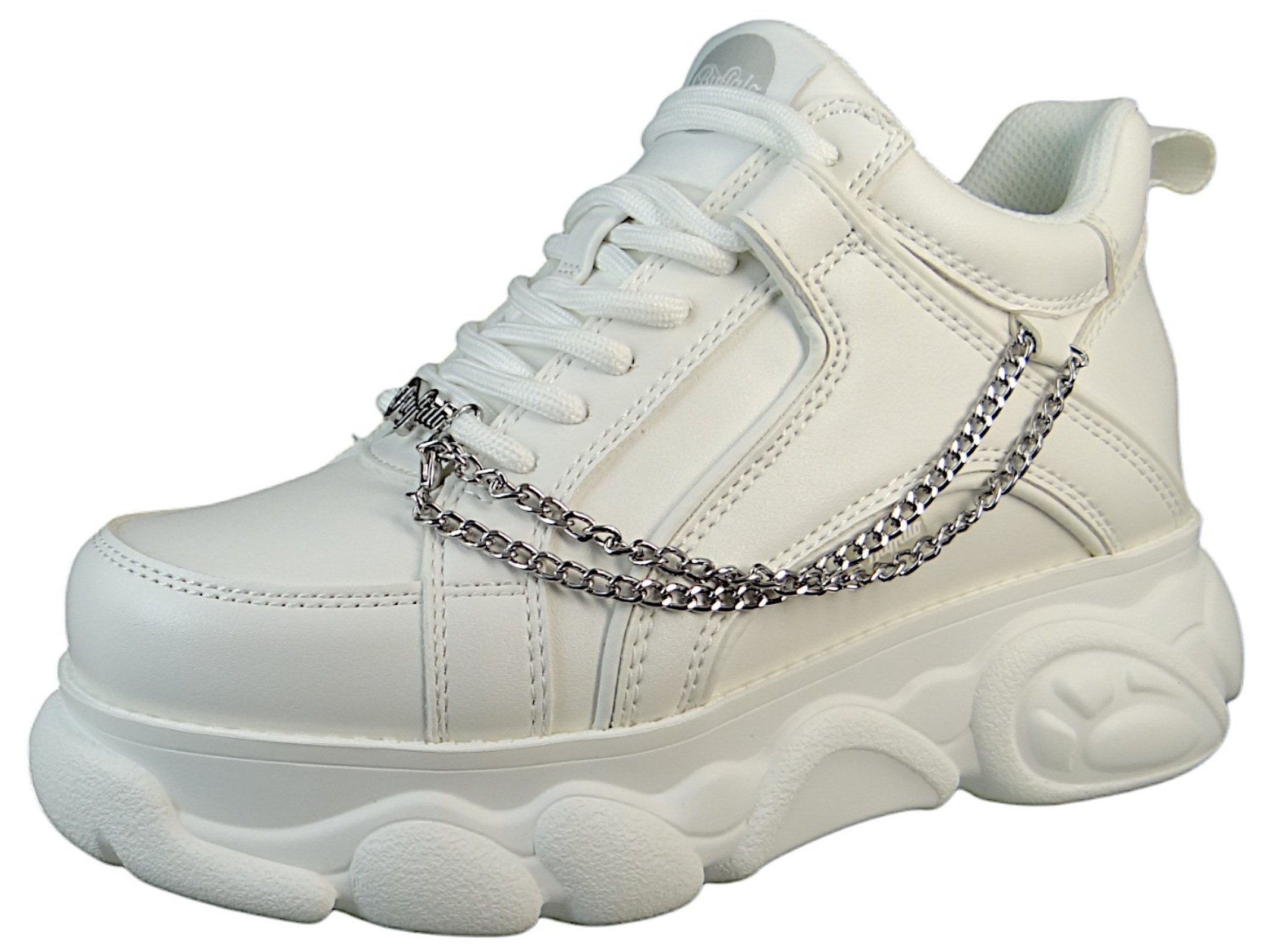 Buffalo 1636081 CLD Corin Chain 3.0 White/Silver Sneaker