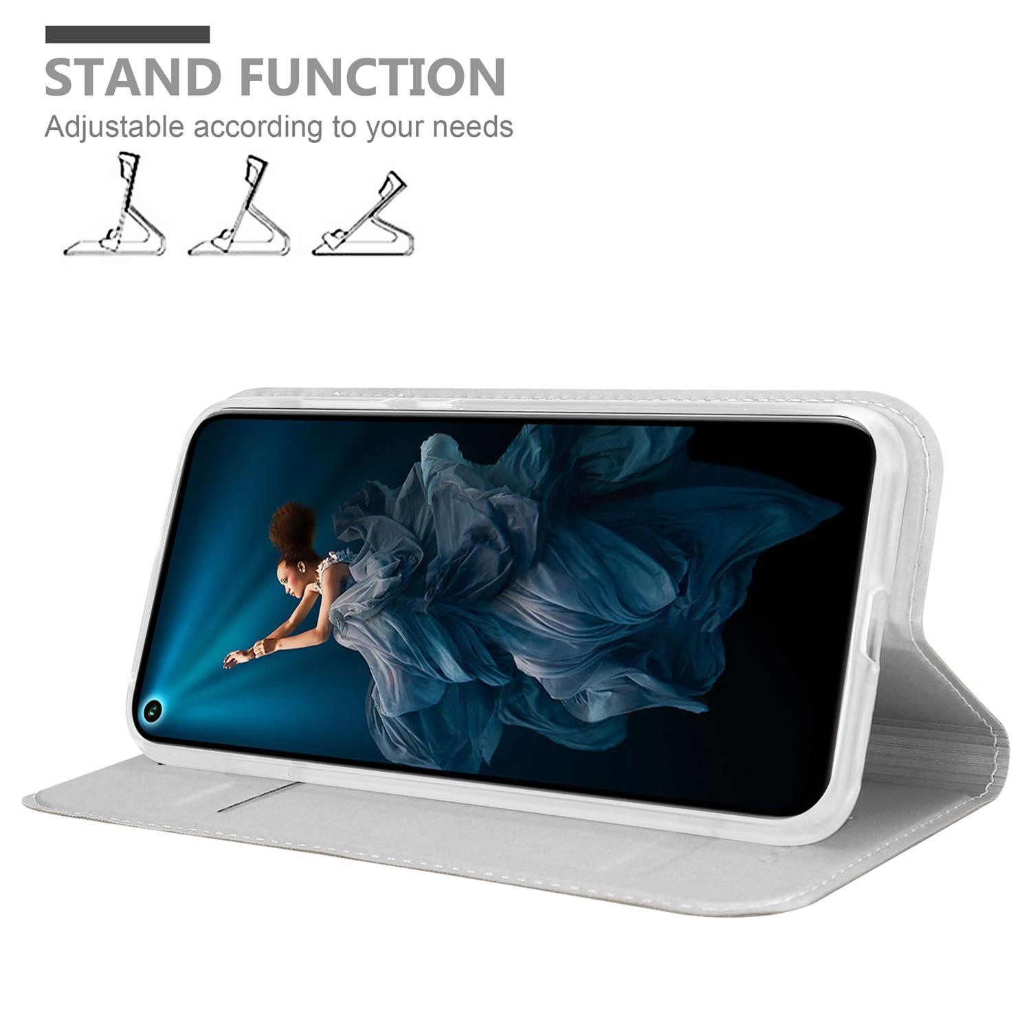Cadorabo Handyhülle für Honor 20 PRO Hülle Honor 20 PRO, Schutzhülle Hülle mit Standfunktion, Magnetverschluss und Kartenfach
