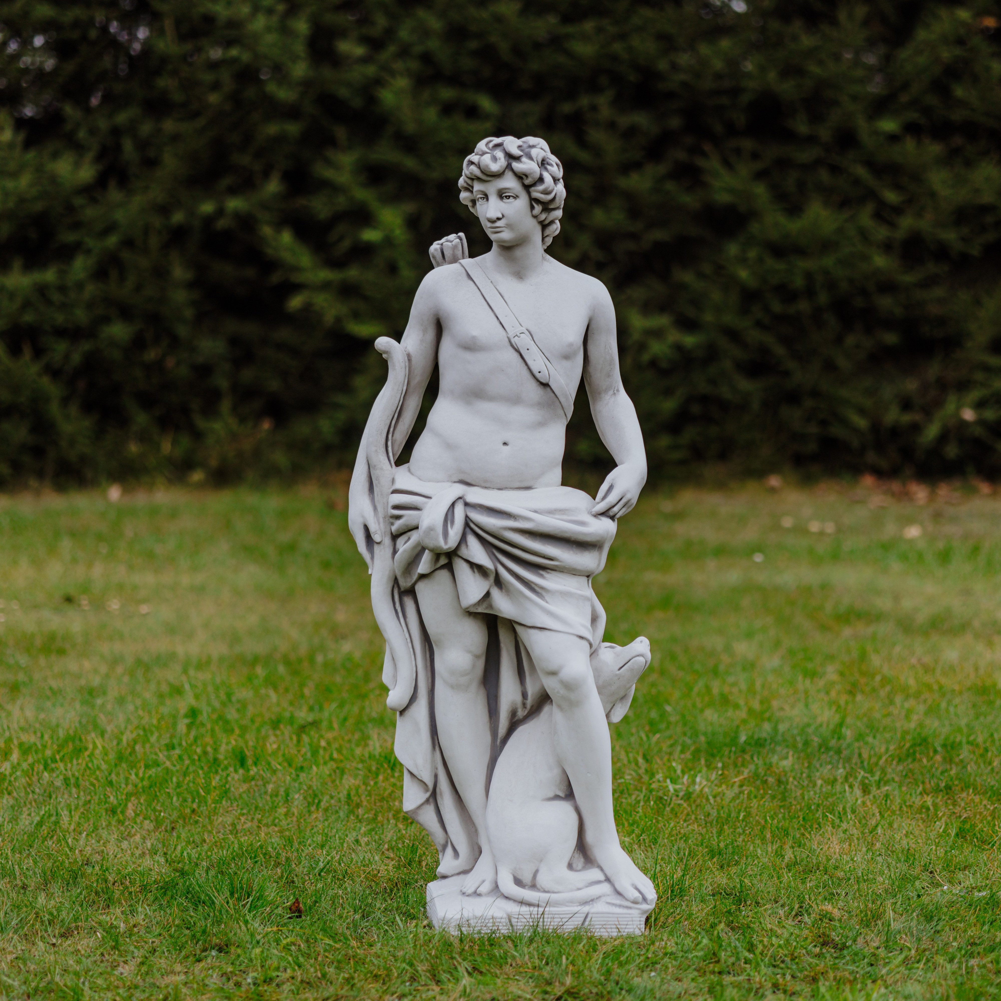 gartendekoparadies.de Gartenfigur Statue des riesenhaften Orion, Steinfigur, H. 141 cm, 145 kg, Frostsicher