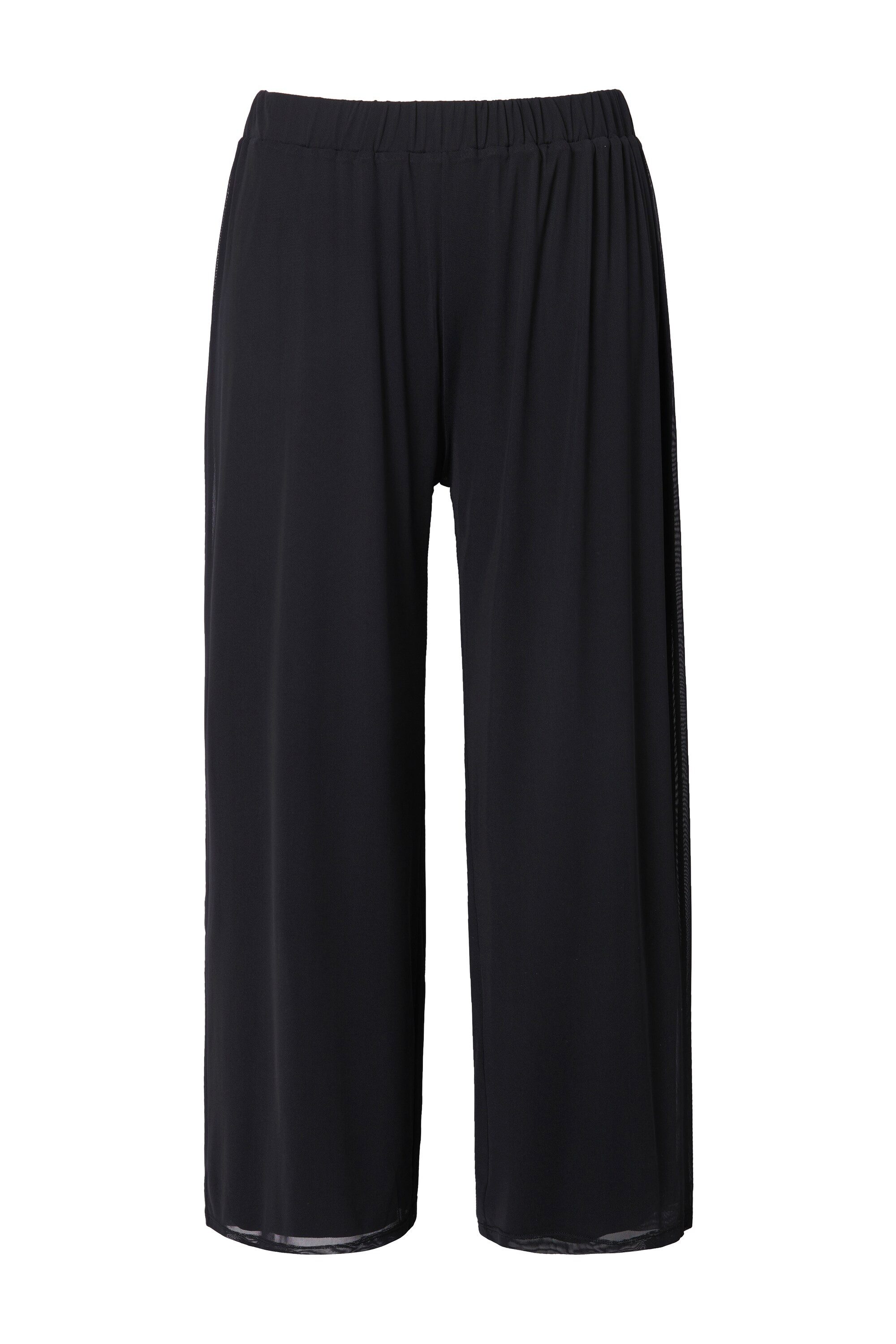 MIAMODA Funktionshose Hose Mesh doppellagig weites Bein Elastikbund günstig online kaufen