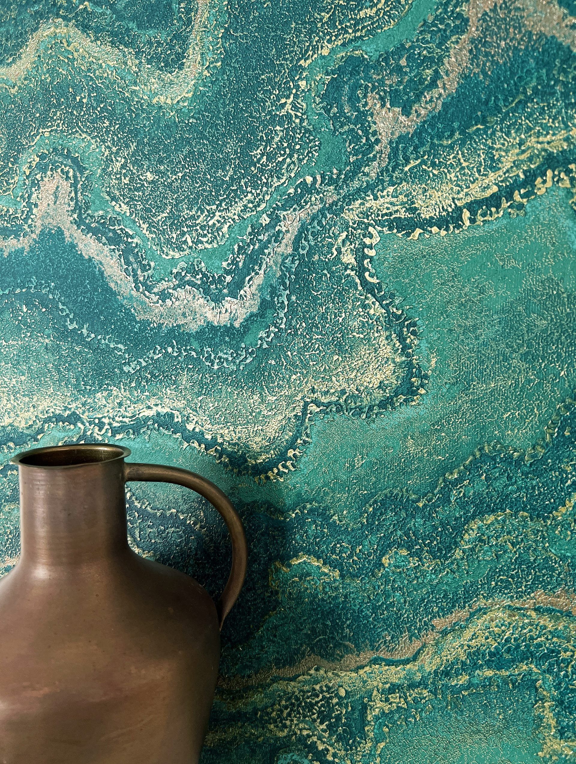 Newroom Vliestapete, strukturiert, Marmortapete, Marmoroptik günstig online kaufen