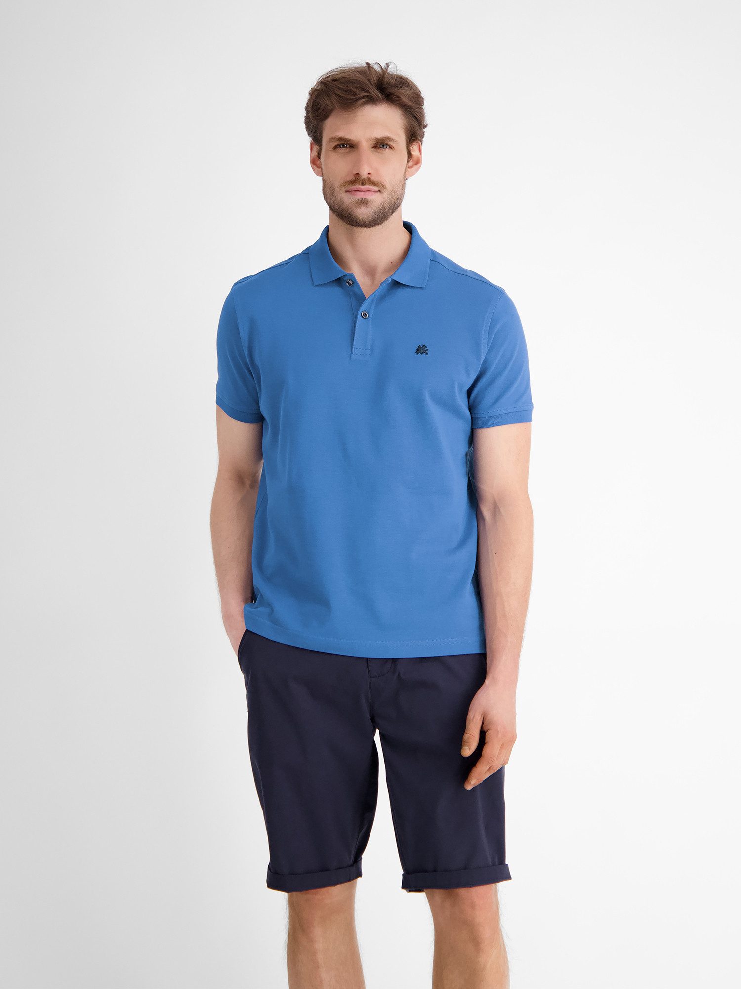 LERROS Poloshirt LERROS Basic Poloshirt für Herren, unifarben günstig online kaufen