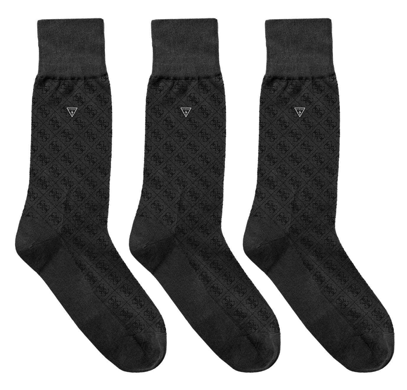Guess Socken SOCKS 3PACK (Packung, 3-Paar) mit 4G-Logojacquard