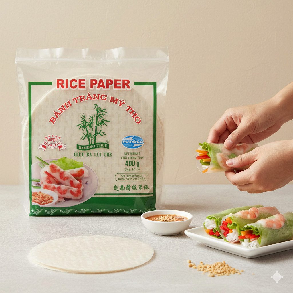Bam Reis BAMBOO TREE Reispapier