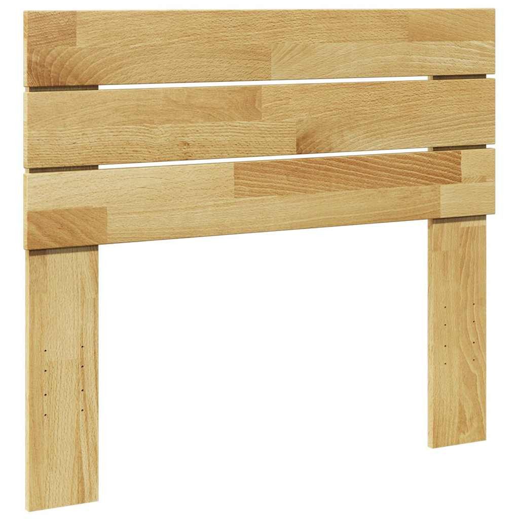 vidaXL Kopfteil Kopfteil 90 cm Massivholz Eiche, (1 St)