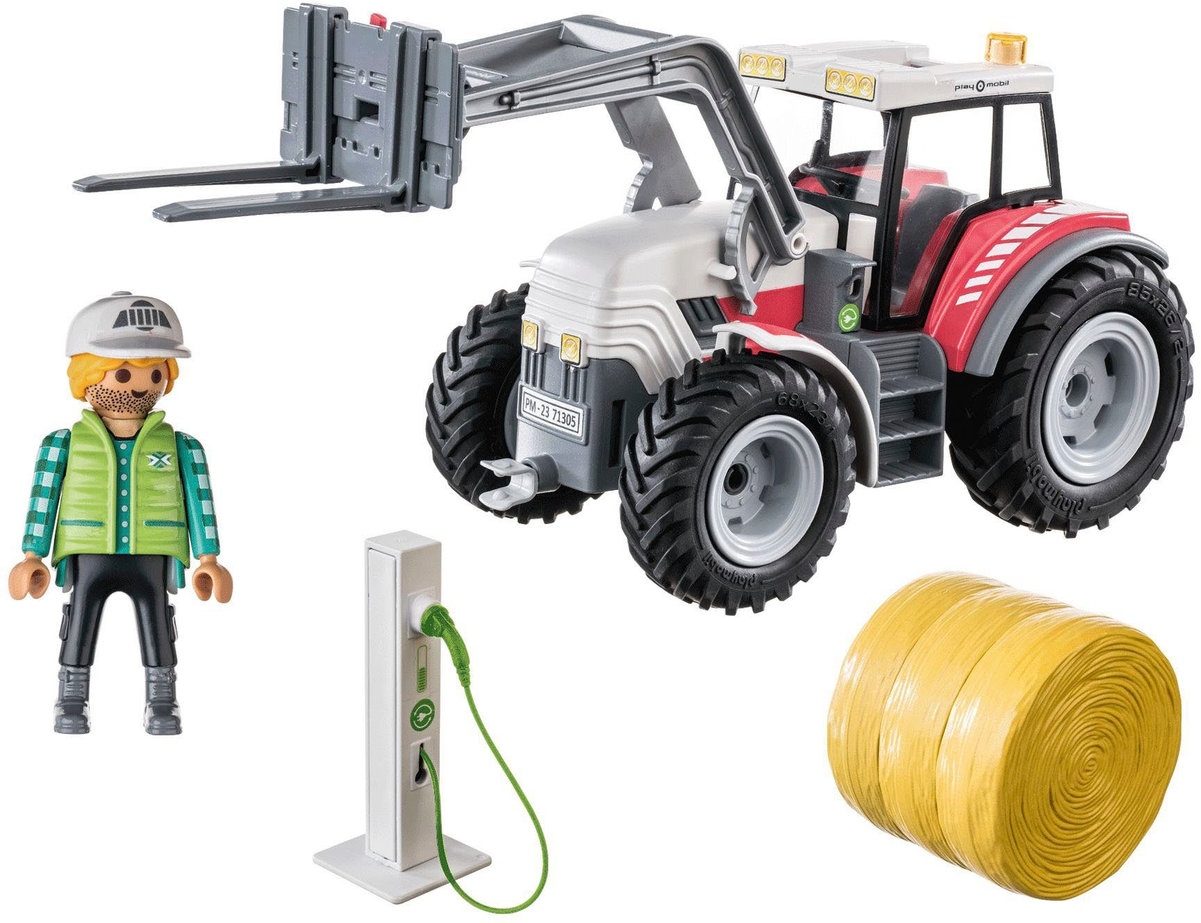 Playmobil® Großer Traktor (71305), Country Konstruktions-Spielset, (31 St), günstig online kaufen