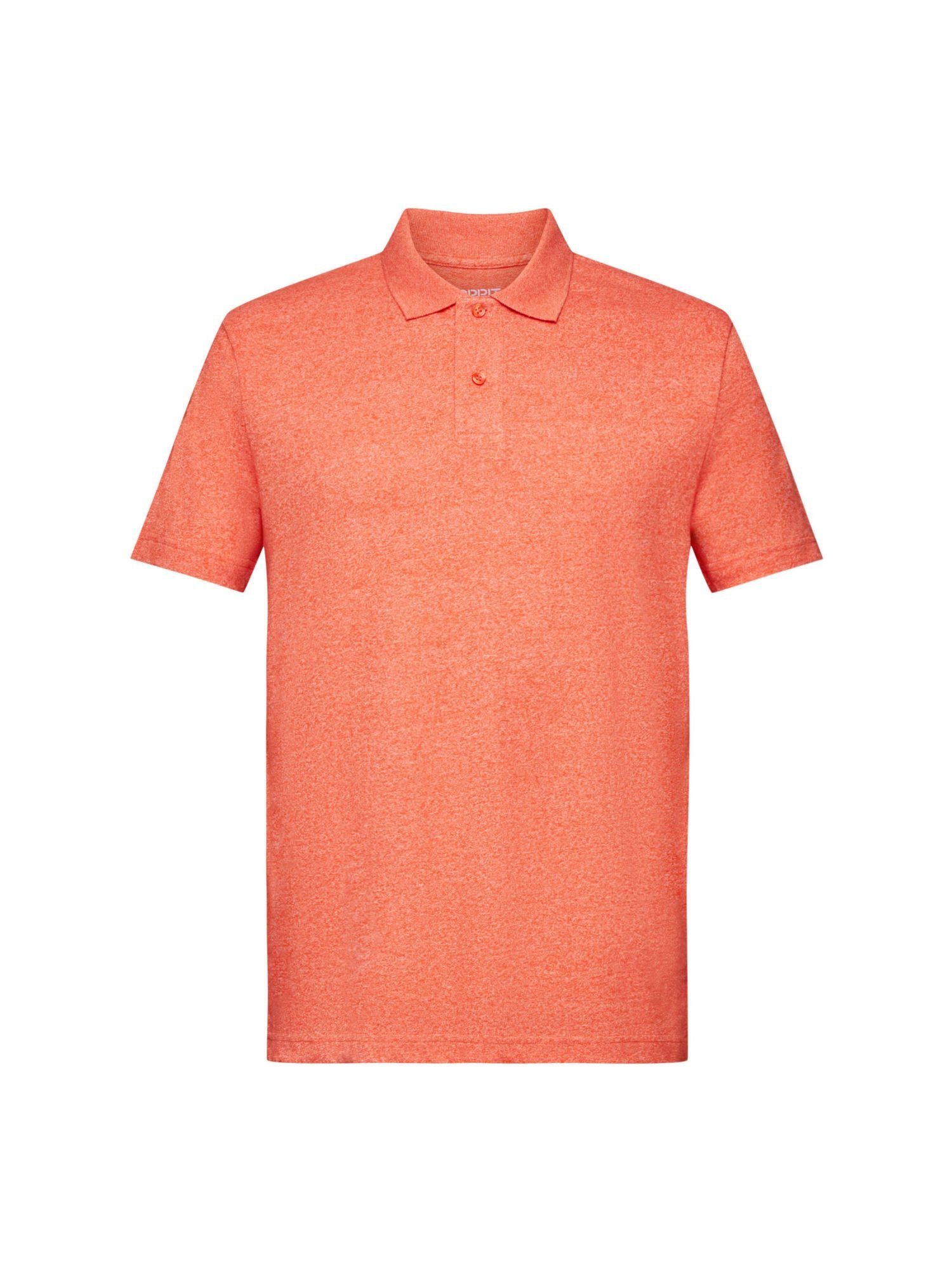 Esprit Poloshirt Meliertes Poloshirt