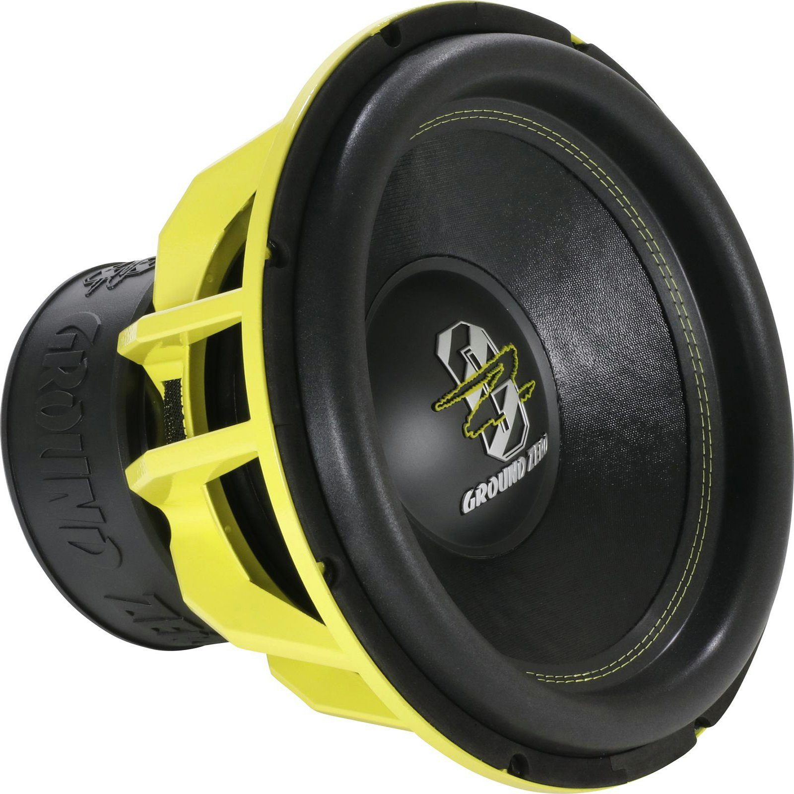 Ground Zero GZHW 38XSPL-D1 38 cm High-Quality SPL Auto-Subwoofer (1500 W, 38cm max.:3500)