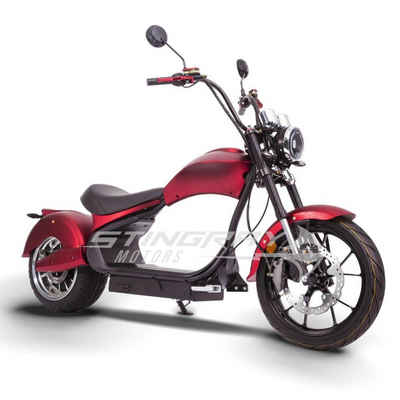 Stingray Motors E-Motorroller Elektroroller - Chopper 50 km/h - 4500 Watt - E Harley Roller MH3, 4500,00 W, 50 km/h