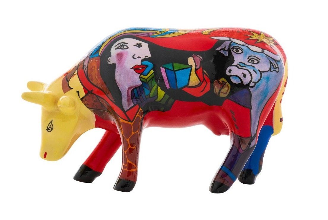 CowParade Tierfigur - Medium Picowso's Period Cowparade Kuh African to Hommage