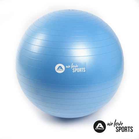 Apollo Gymnastikball Gymball ø 65 cm Anti Burst Fitnessball, Anti-burst