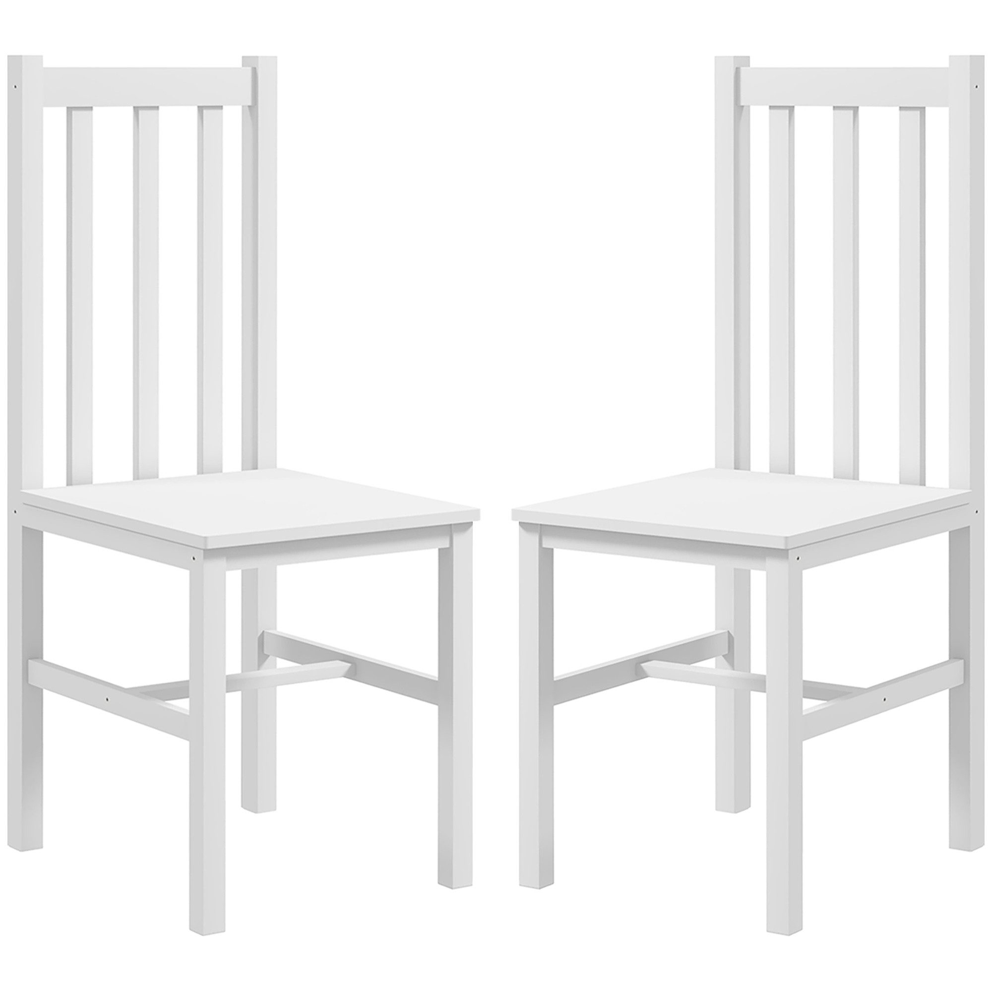 furnicato Esszimmerstuhl 2er-Set Küchenstühle Esszimmerstühle 38,5x47,5x99 cm (1 St)