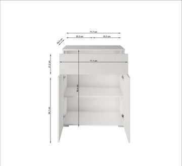 INOSIGN Sideboard Paris, Breite 72 cm