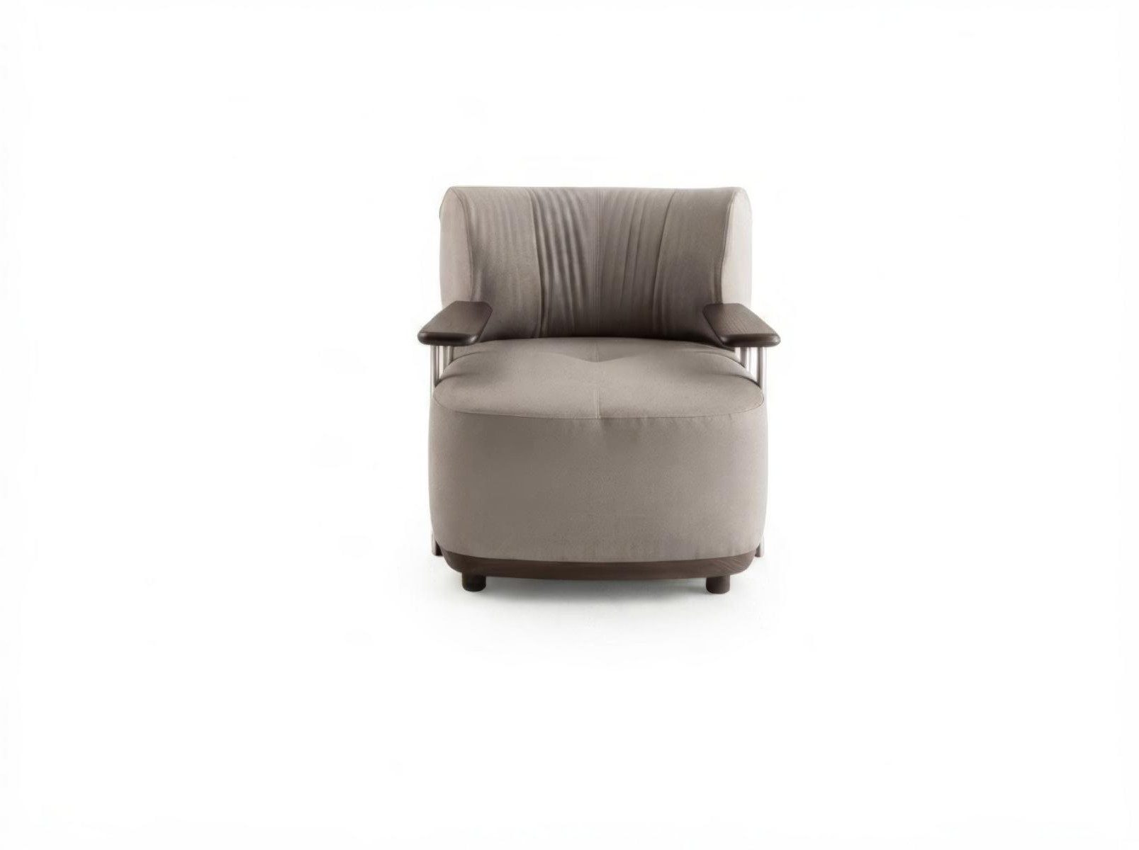 Xlmoebel Sessel Sessel Modern Grau Bequem Polstersessel Loungesessel Wohnzimmer (1-St., 1-tlg)