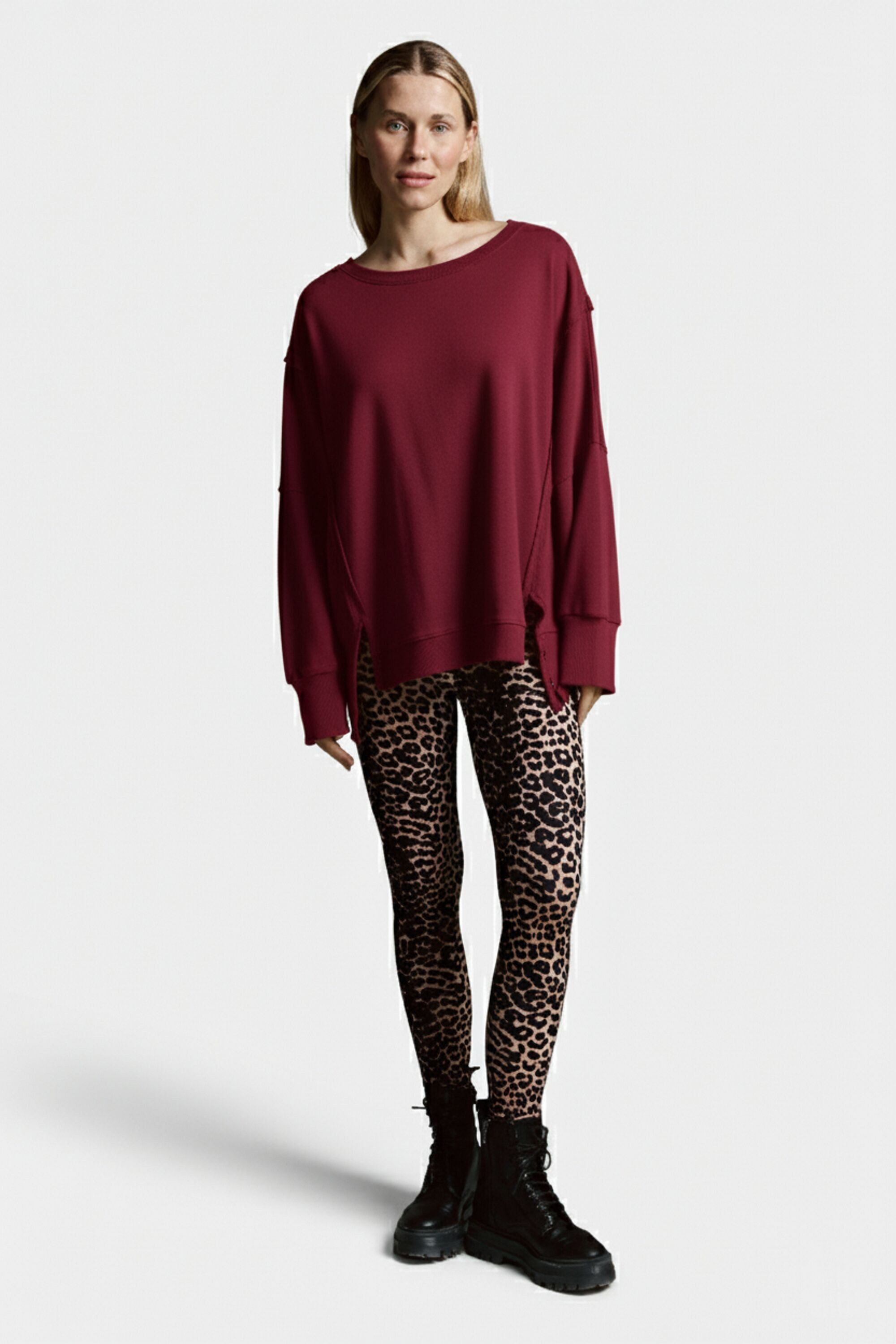 Cotton Candy Sweatshirt (1-tlg) Oversize-Schnitt