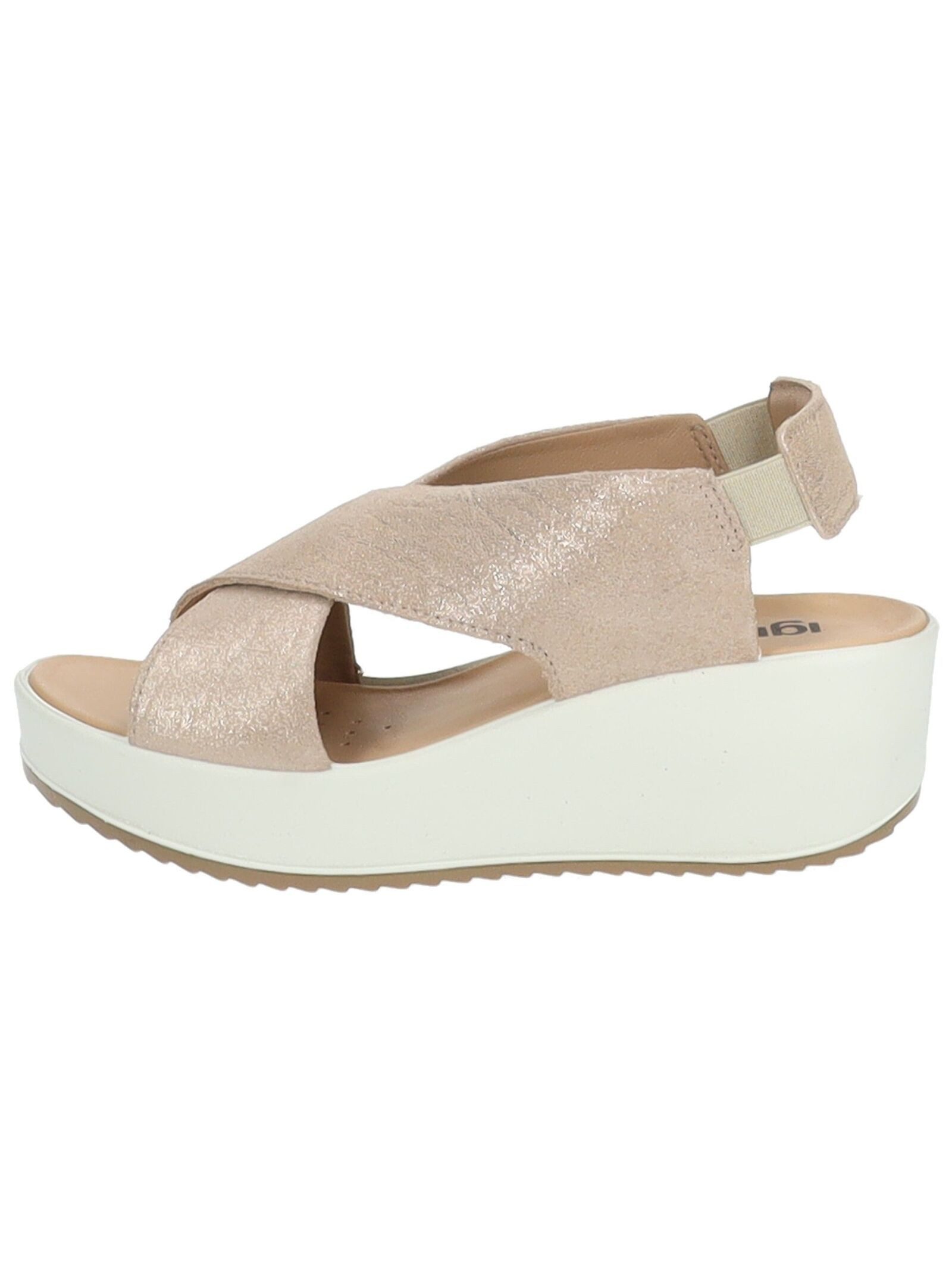 IGI & CO Sandalen Leder Keilsandalette