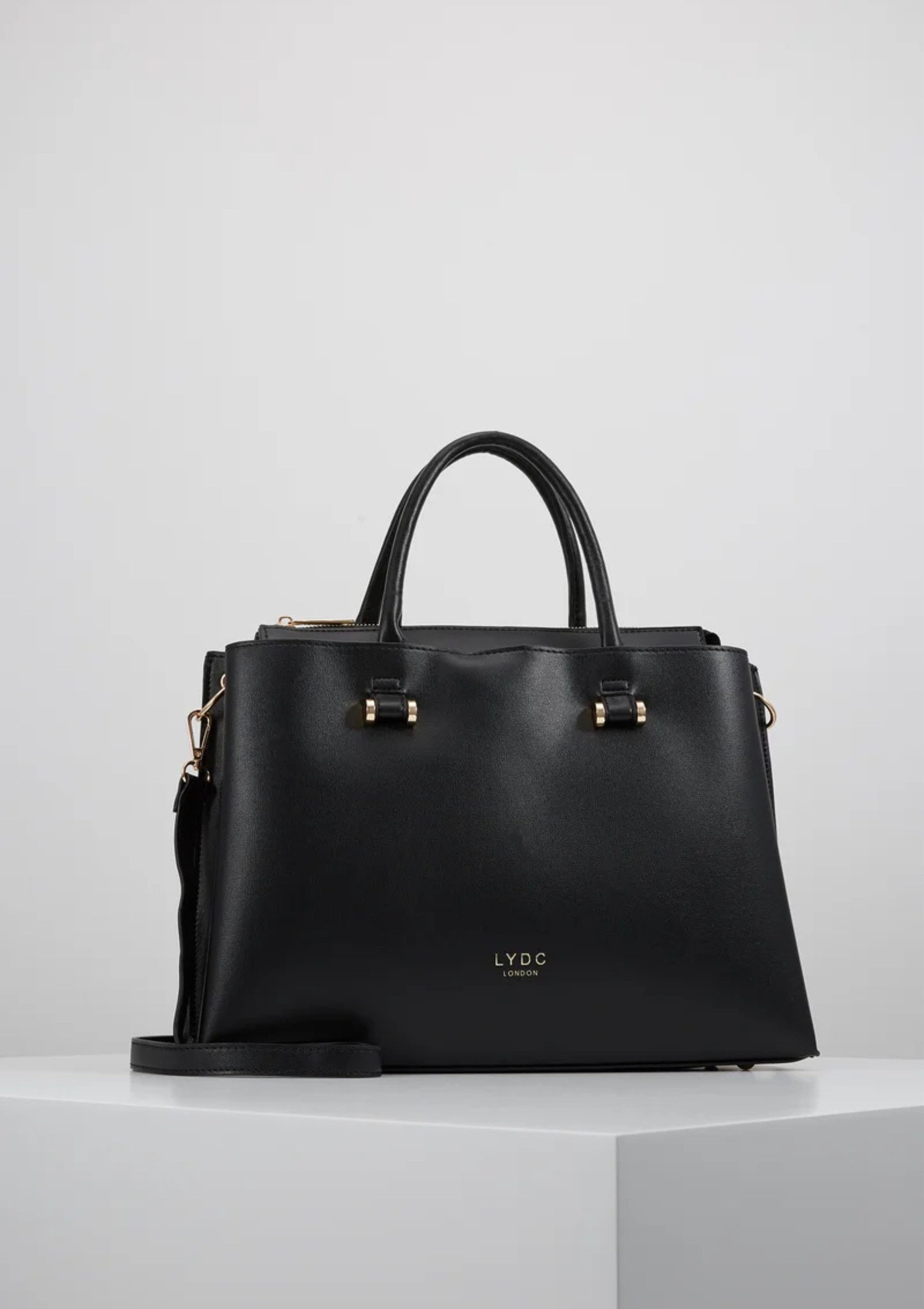 Abendtasche Stylische LYDC London Handtasche – Schwarz, perfekt für Alltag & Büro