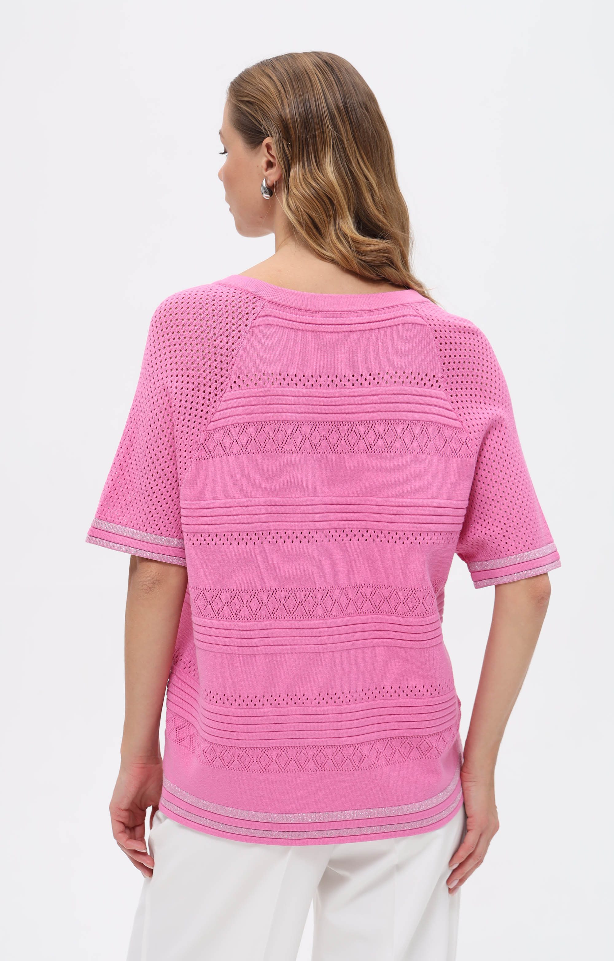 Passioni T-Shirt Oversized-Fit mit Strassdetails günstig online kaufen