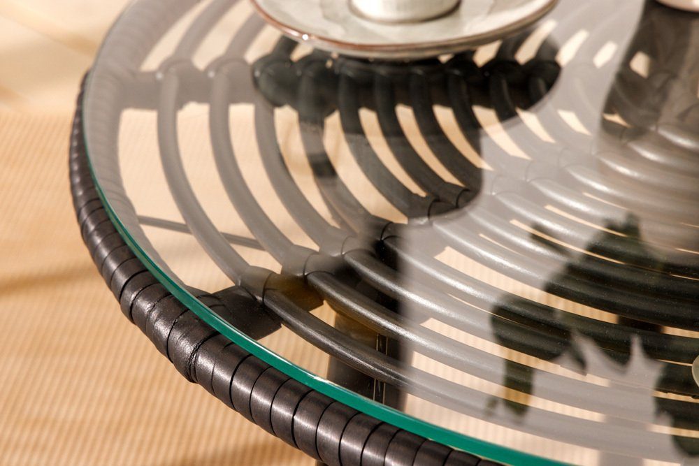 riess-ambiente Balkonset PARIS schwarz, (Set, 3-tlg), Garten · Terrasse · Tisch · Stühle · Sitzgruppe · Outdoor · Design