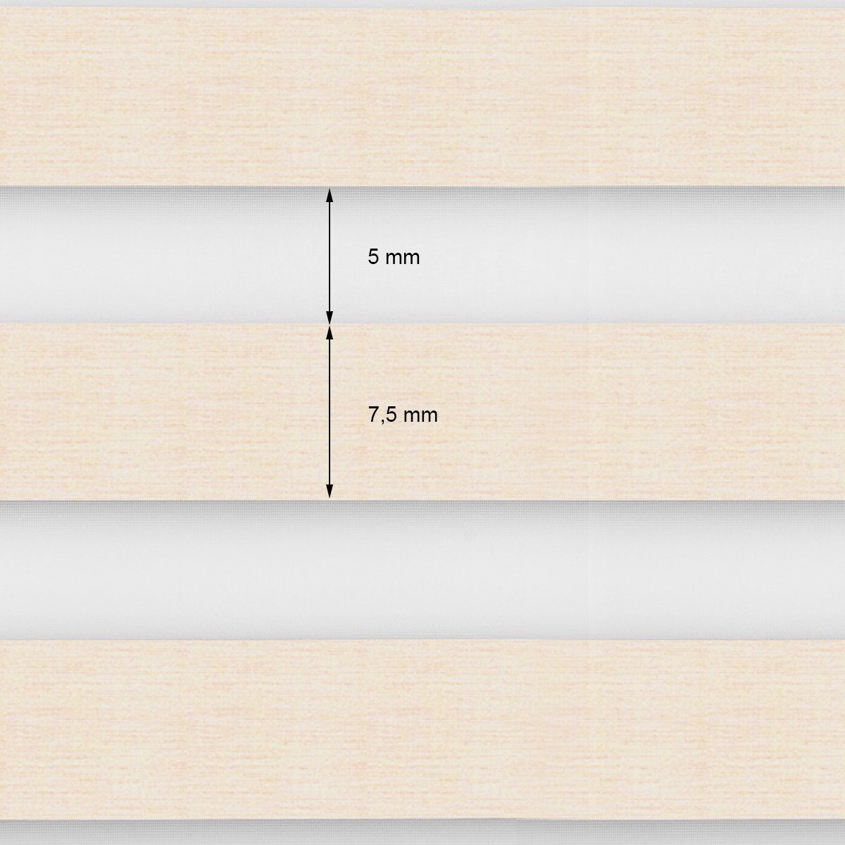 natur, Klemmträgern Natur Germany, ECD ohne 60x150cm cm, 60x150 Bohren Doppelrollo Klemmfix Klemmträgern, Befestigungsmaterial Klemmträger, mit