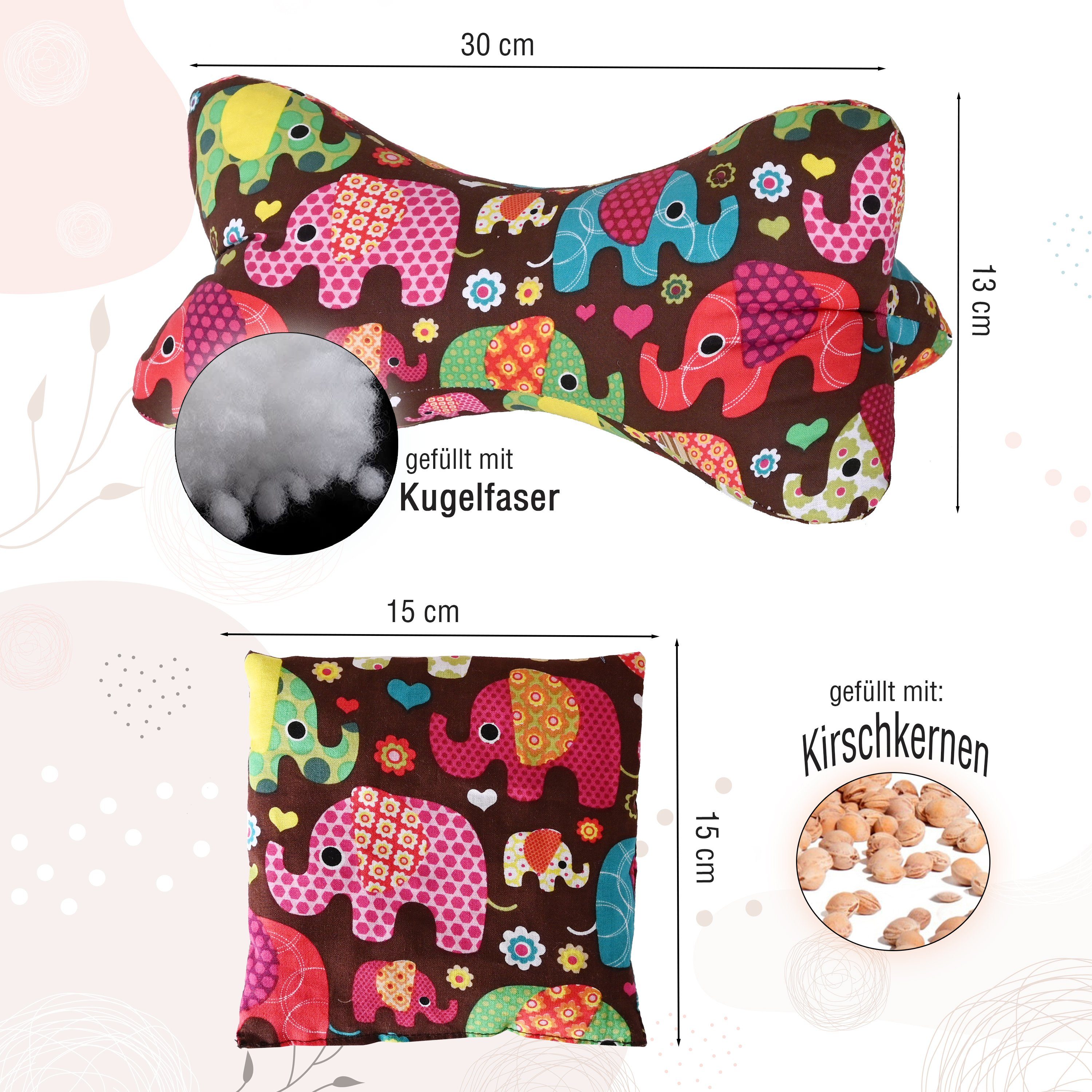 Dr. Berger Nackenstützkissen-Set Kuschelkissen Set "Ben", günstig online kaufen