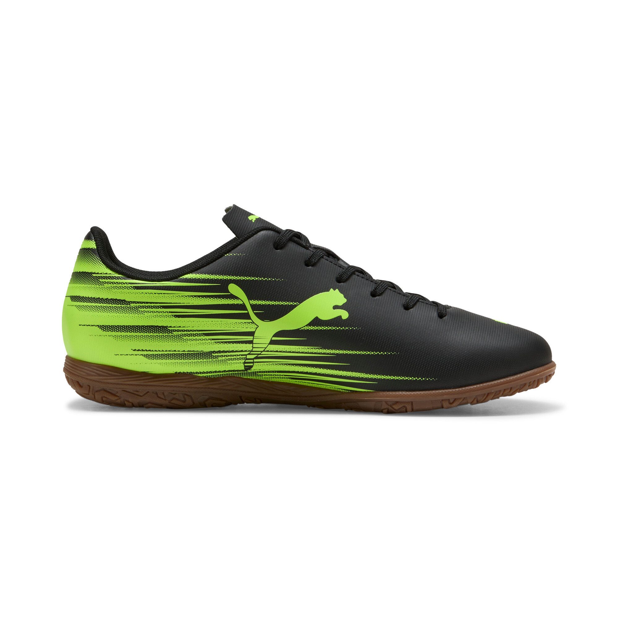 PUMA ATTACANTO II IT Fußballschuh mit Schnürung, aus weichem Synthetik-Obermaterial, niedrige Schuhhöhe