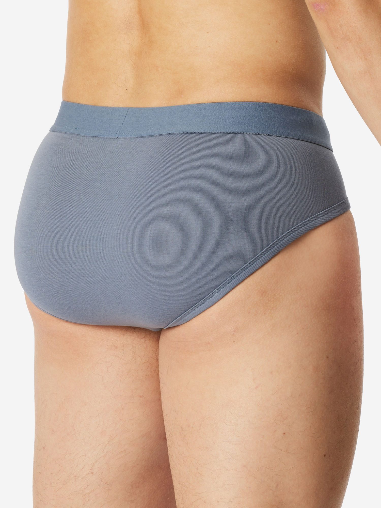 Schiesser Rioslip Rib Essentials (2-St) Rio Slip, Mittelhoher Slip, Rioslip