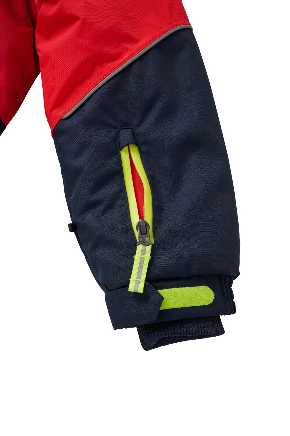 JAKO-O Outdoorjacke JAKO-O Kinder Robustjacke gefüttert, tomatenrot