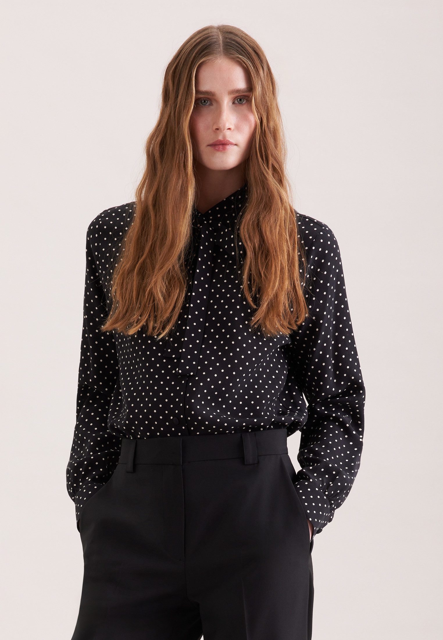 seidensticker Schluppenbluse 1/1 Druck