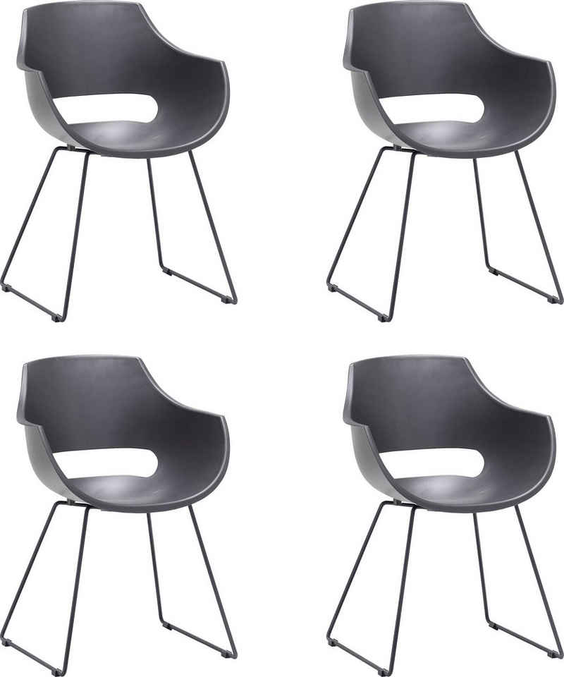 MCA furniture Schalenstuhl »Rockville« (Set, 4 St), Stuhl belastbar bis 120 Kg