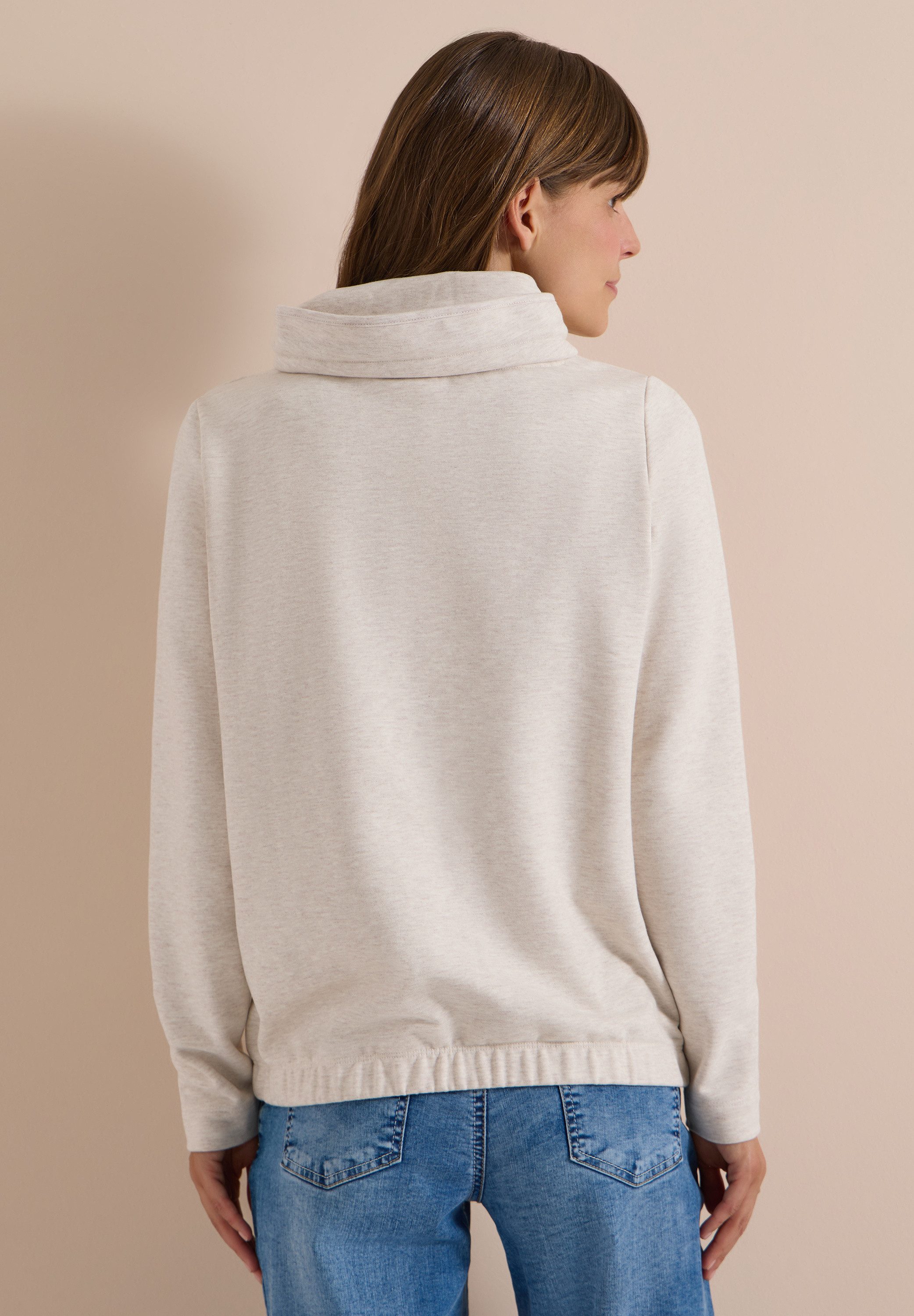 CECIL Sweatshirt mit Kapuze mit Tunnelzugband – Bild 2 von 5