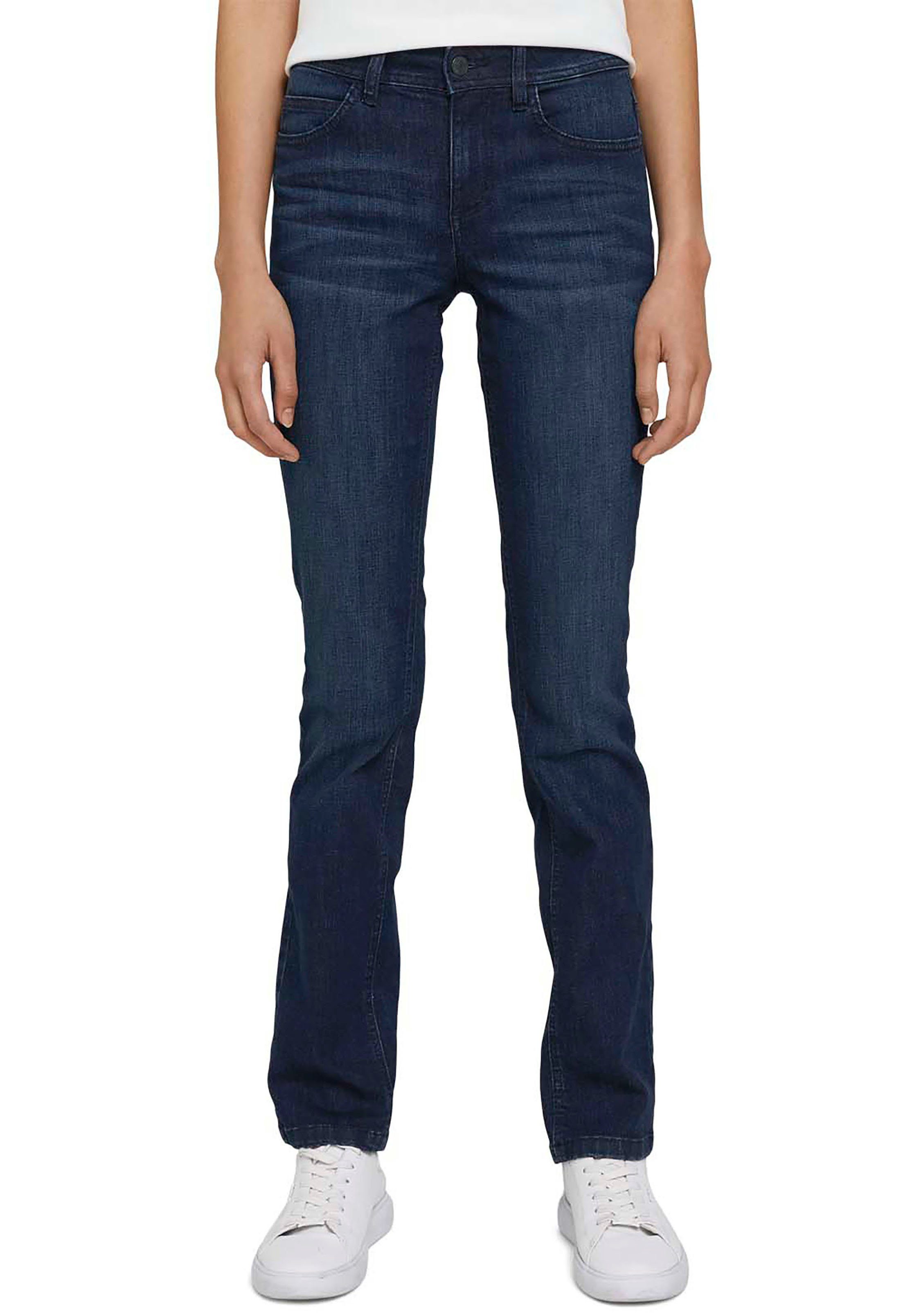 TOM TAILOR Straight-Jeans in gerader "Straight" 5-Pocket-Form online kaufen  | OTTO
