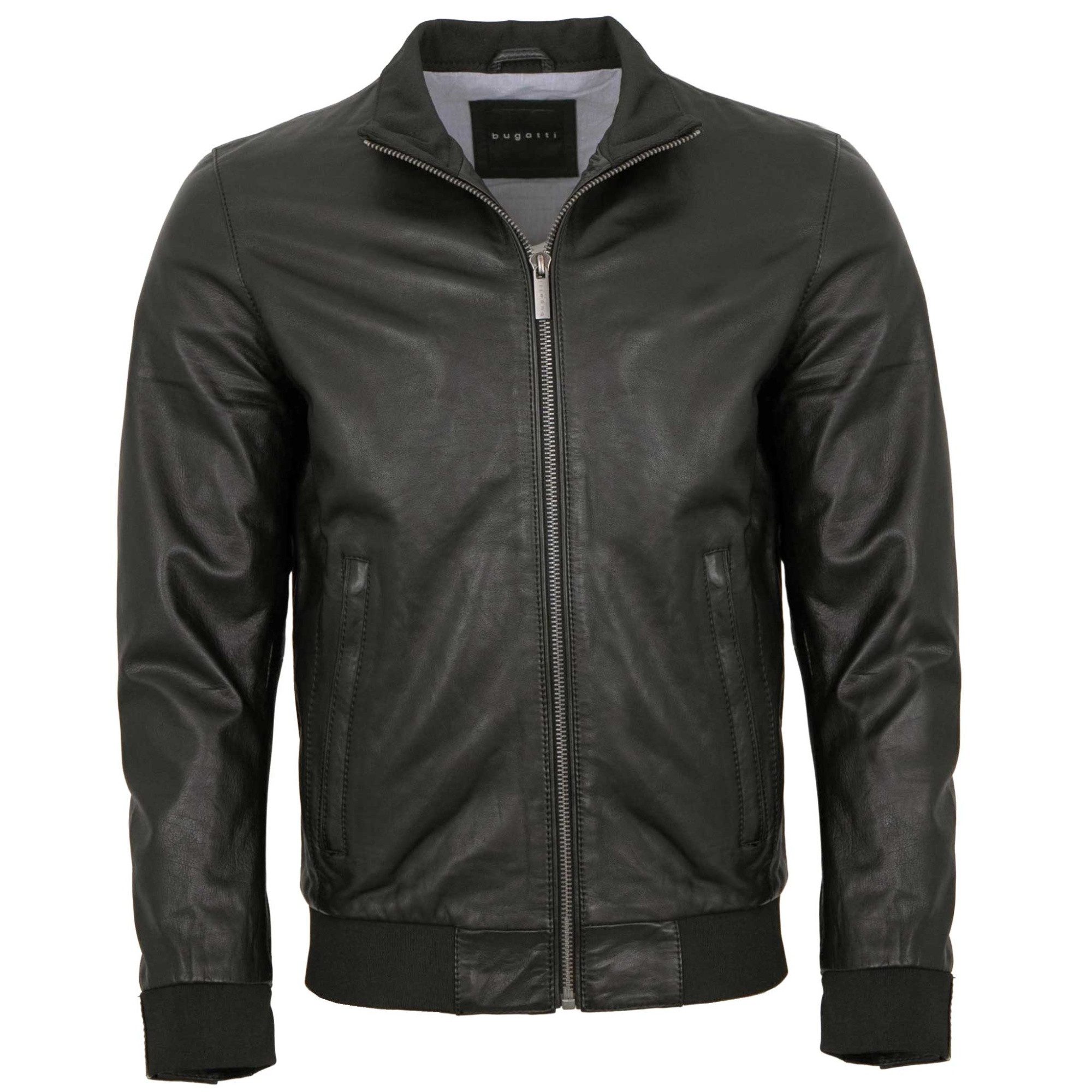 bugatti Lederjacke Alfredo Bugatti - Herren Lederjacke Blouson Lammnappa sc günstig online kaufen