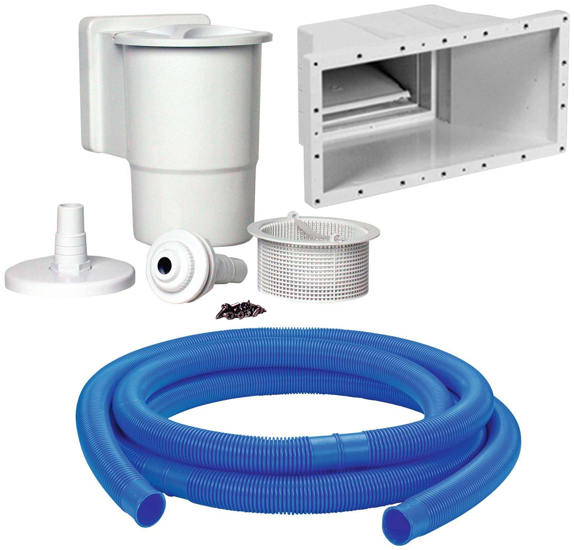 KWAD Ovalpool Wood Design inkl. Sicherheitsleiter & Zubehör (Set, 5-tlg), 5-tlg., Höhe: 132 cm, sandfarbene Innenfolie