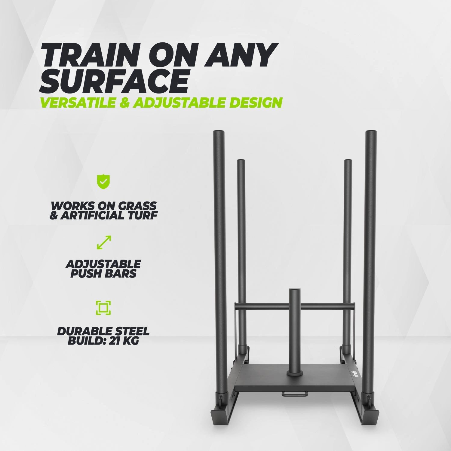 VirtuFit Kraftstation Power Sled - Bis 250 kg belastbar - Für 50-mm-Scheiben – Bild 3 von 5