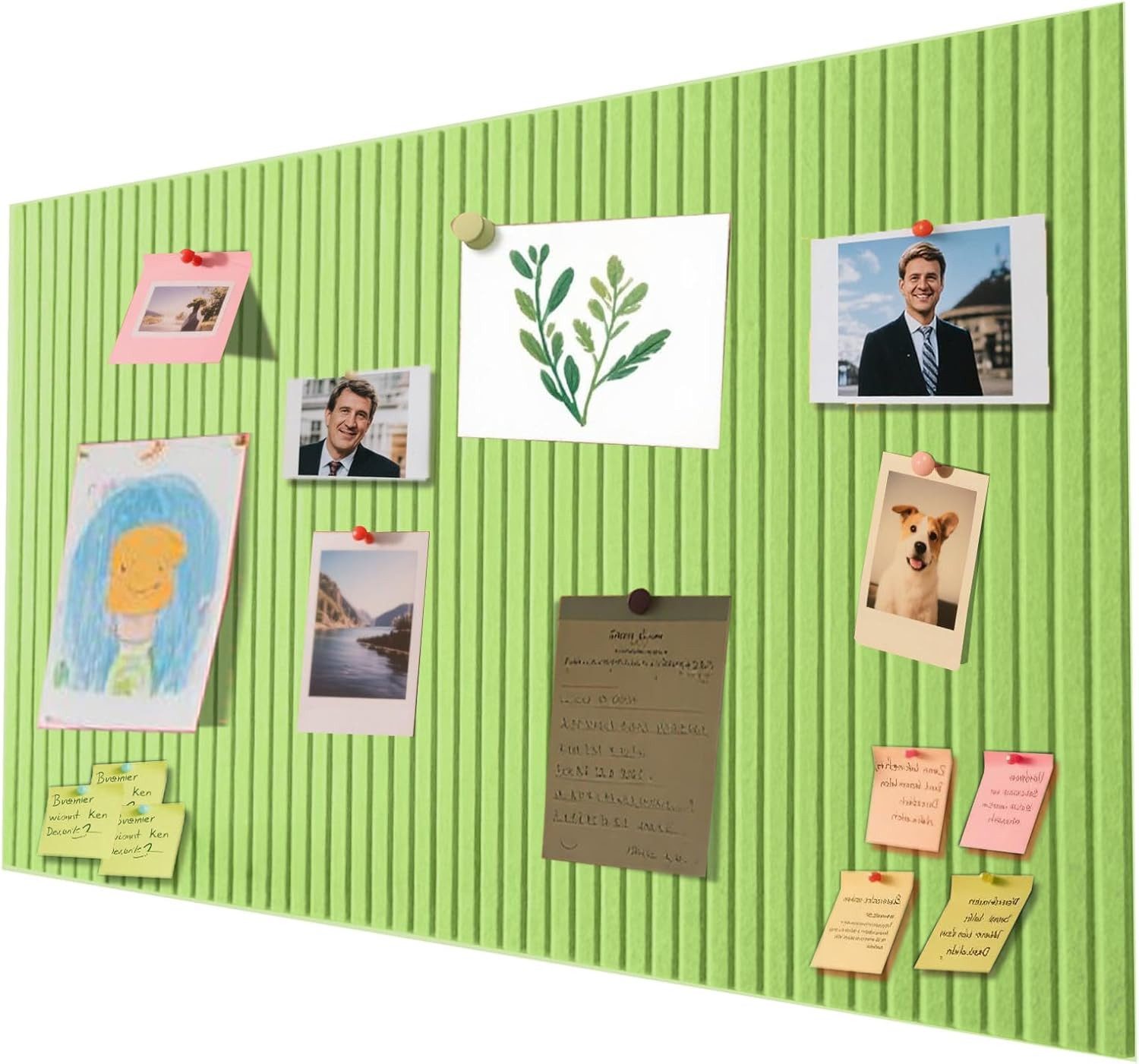 Agger Pinnwand Groß Selbstklebend – Dekorative Pinnwand aus Filz