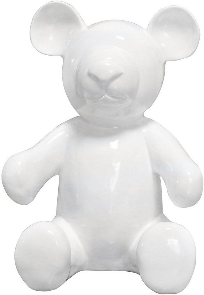 Kayoom Tierfigur Skulptur Ted 100 Weiß (1 St)