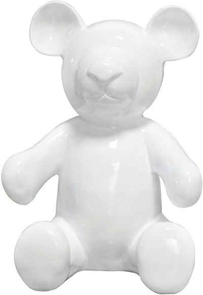 Kayoom Tierfigur Skulptur Ted 100 Weiß (1 St)