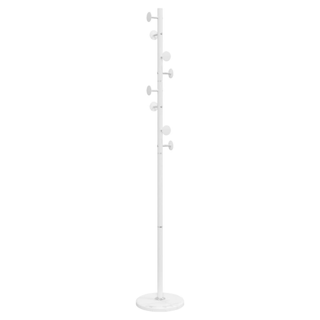 vidaXL Garderobenständer Garderobenständer Weiß 176 cm günstig online kaufen