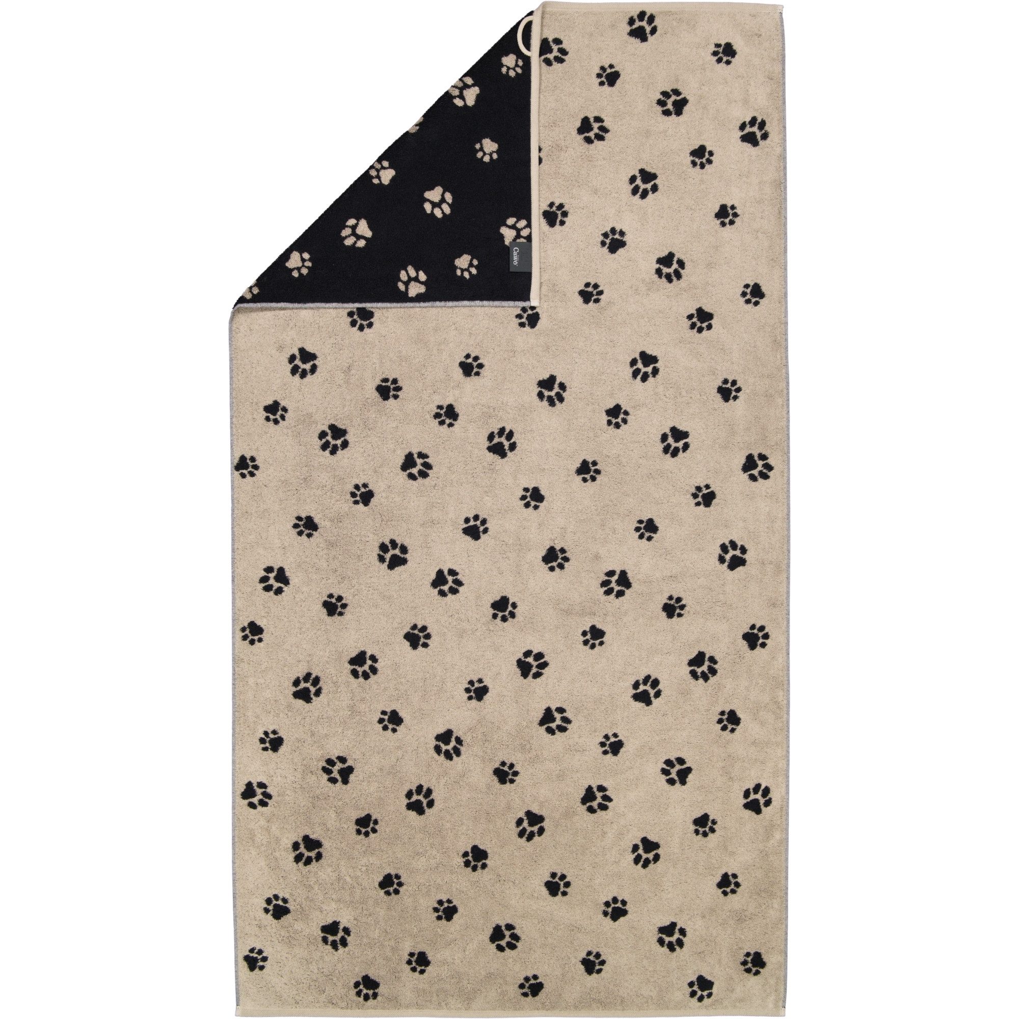 Cawö Handtücher WE LOVE DOGS Paws 6247, 100% Baumwolle (1-St)