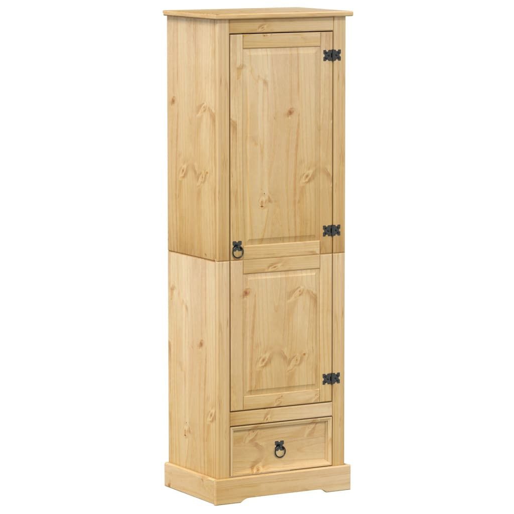 vidaXL Seitenschrank Kleiderschrank Corona 55x38x170 cm Massivholz Kiefer (1-St)