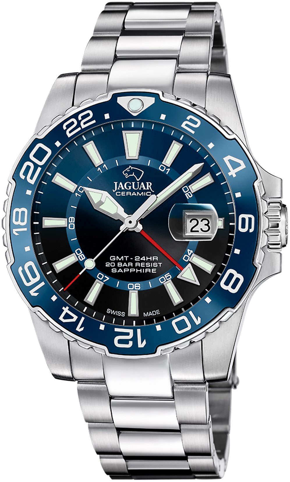 Quarzuhr Executive Ceramic GMT J1011/2
