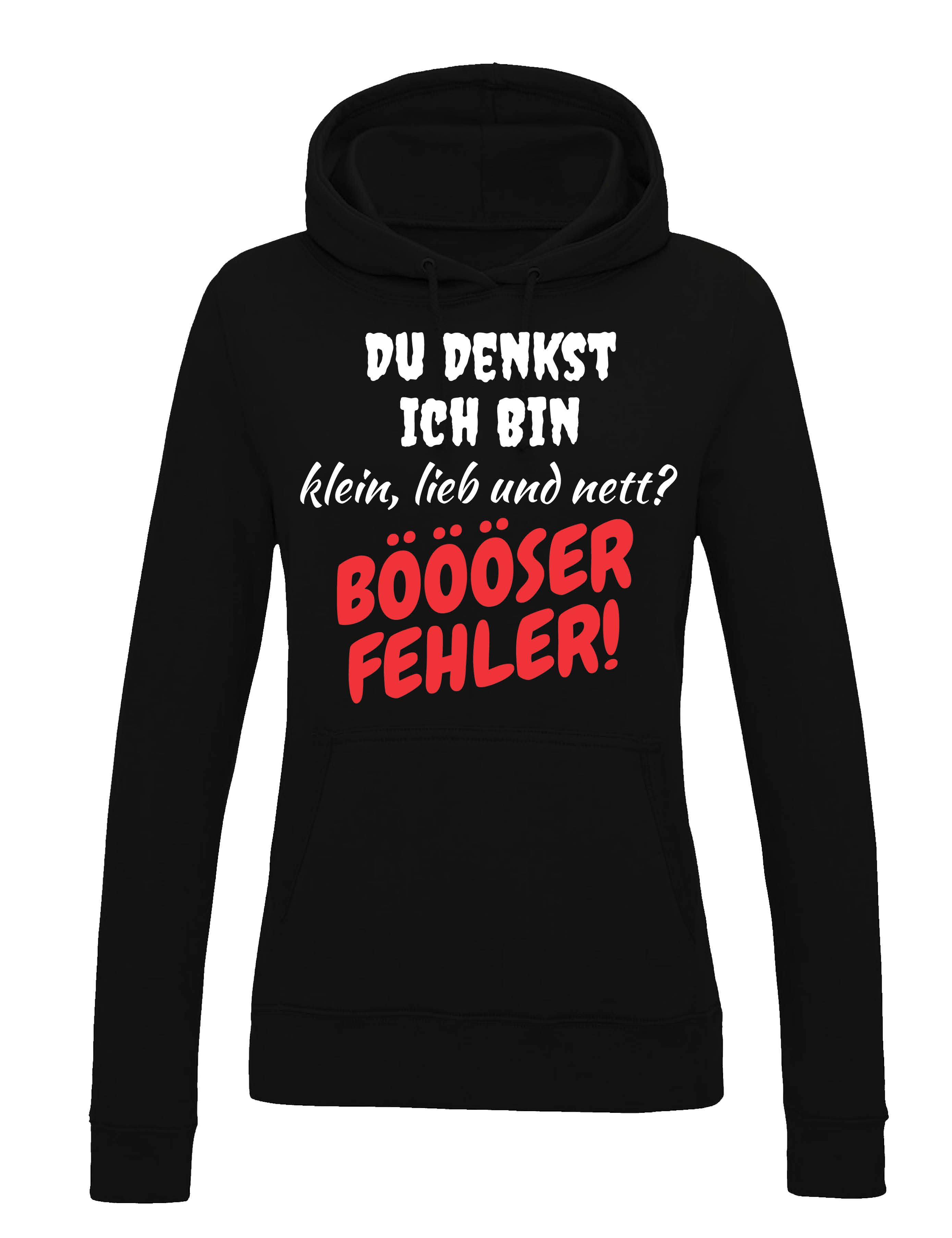 Youth Designz Kapuzenpullover "Böser Fehrler" Damen günstig online kaufen