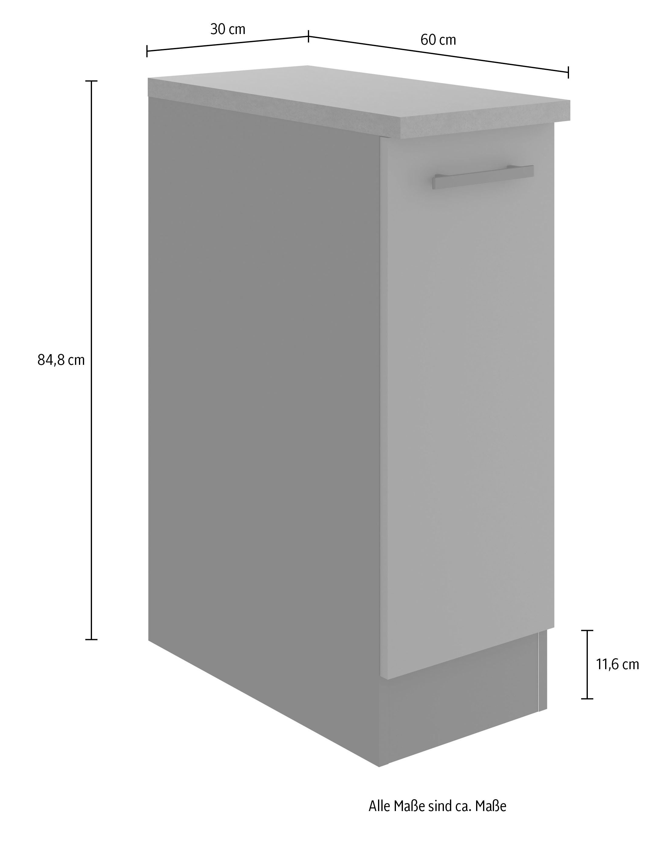 OPTIFIT Apothekerschrank Bella Breite/Höhe 30/84,8 cm, Anbau-und Unterbau möglich – Bild 5 von 5